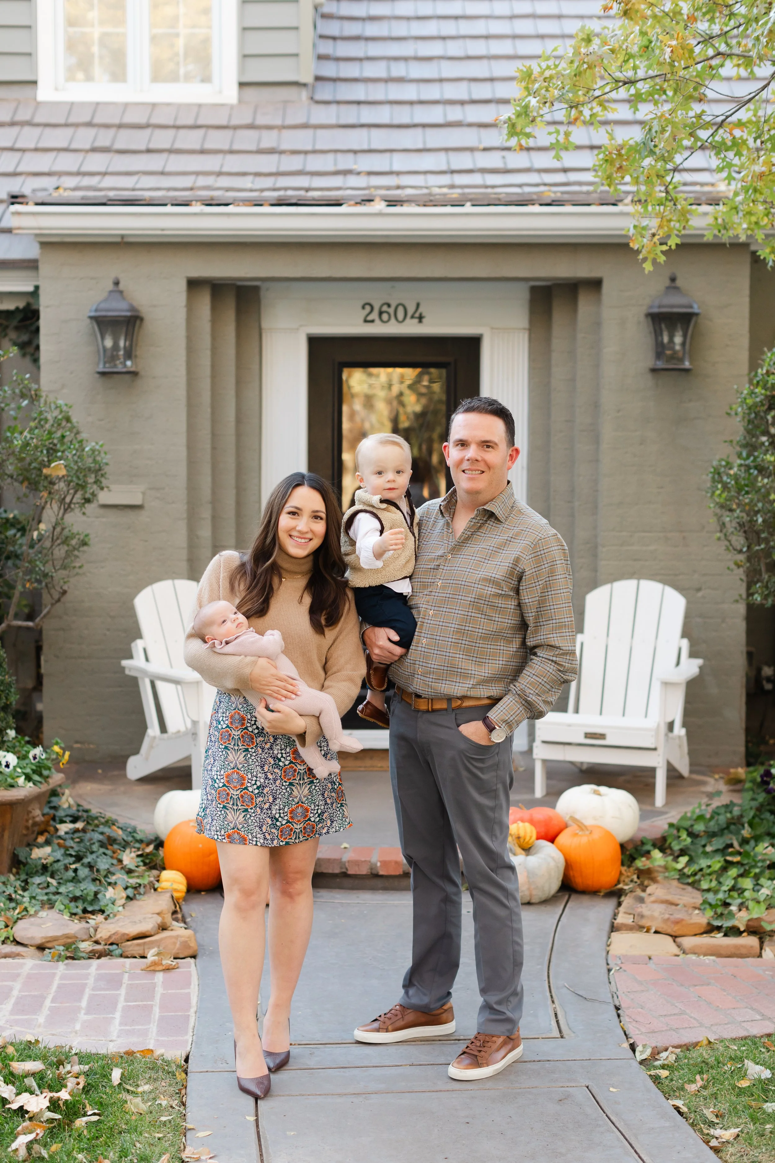 The Hunts, family photograph